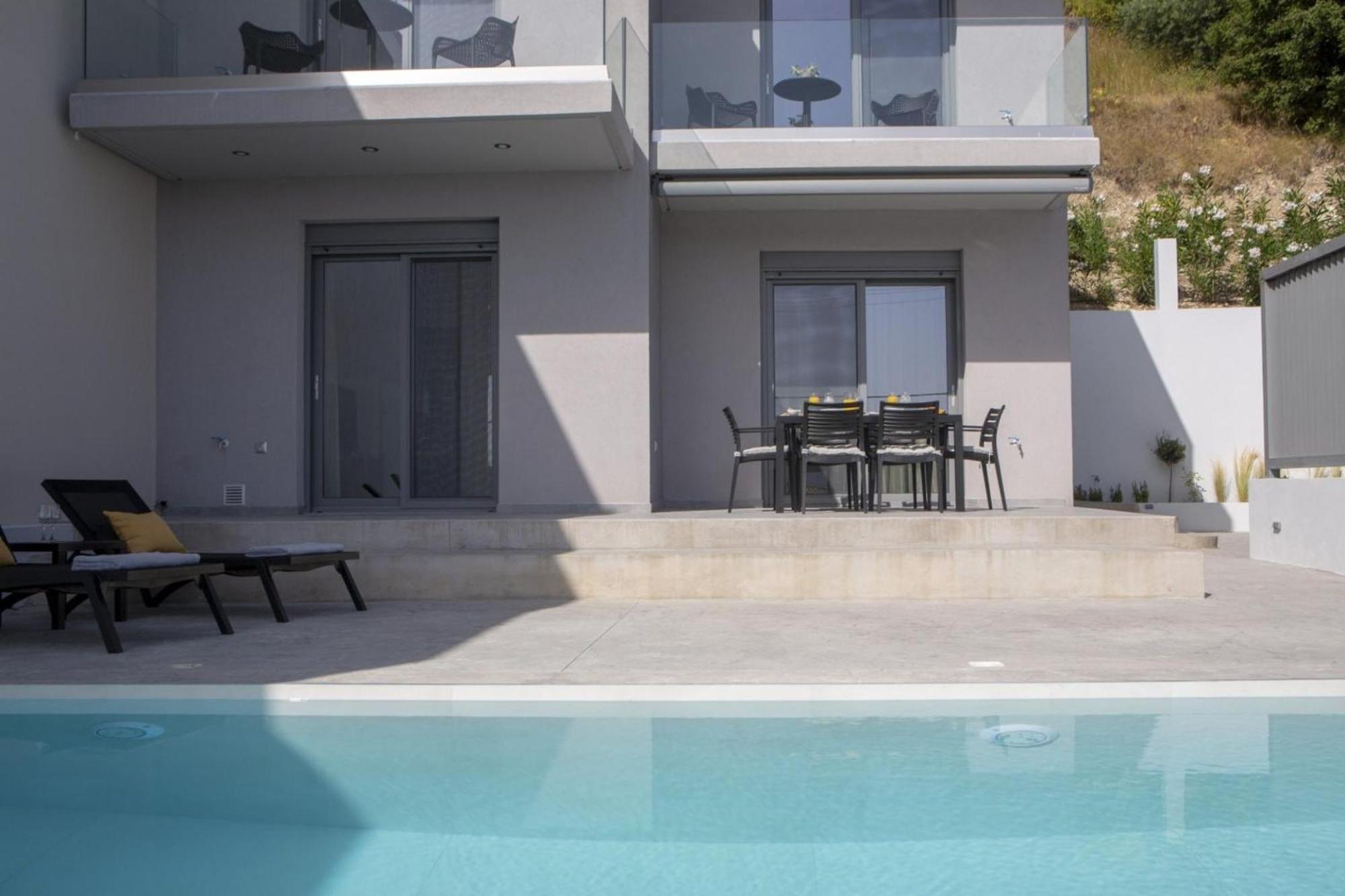 Aloft Luxury Villas Lefkada - Heated Pool Απόλπαινα Εξωτερικό φωτογραφία