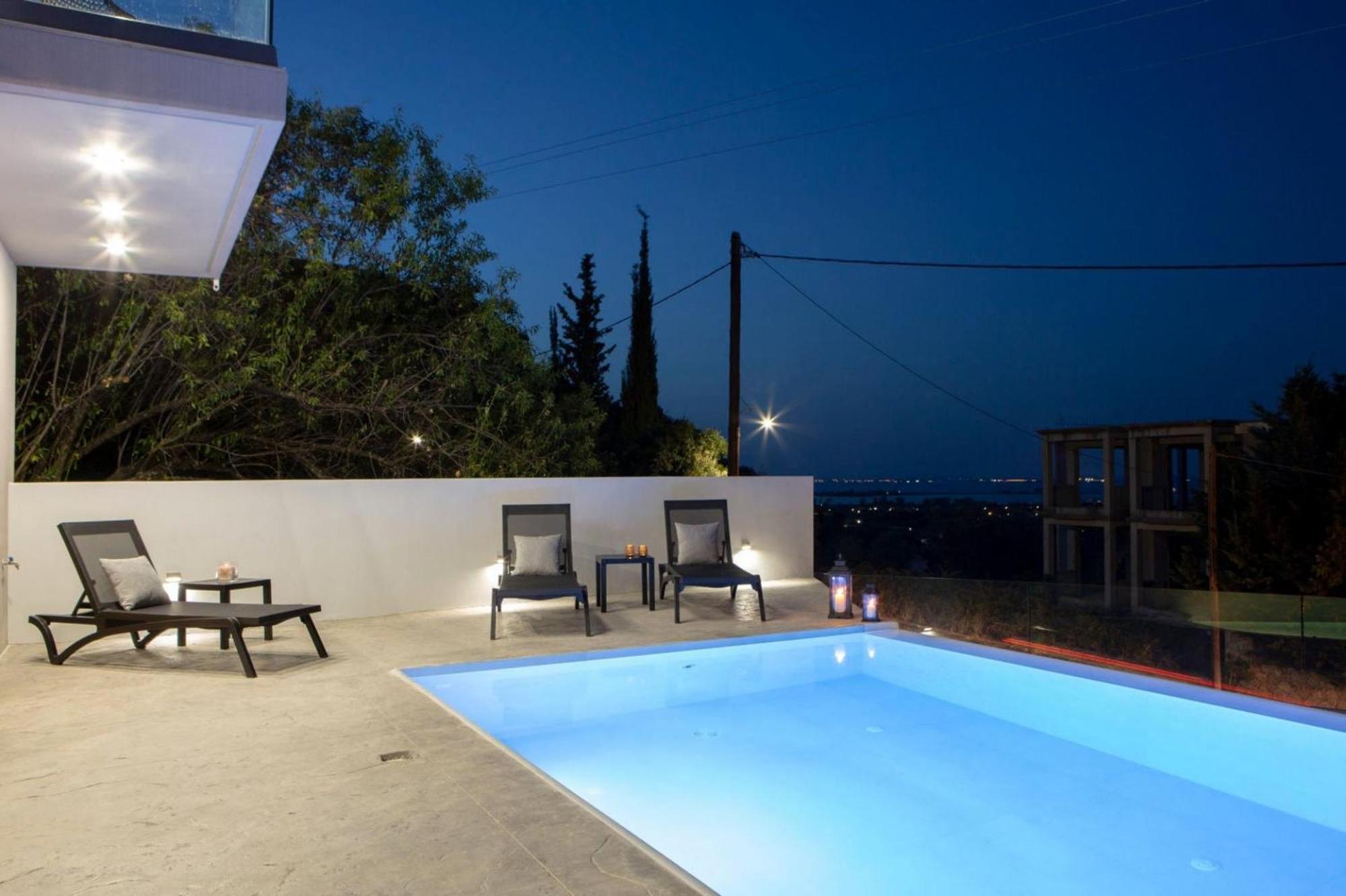 Aloft Luxury Villas Lefkada - Heated Pool Απόλπαινα Εξωτερικό φωτογραφία