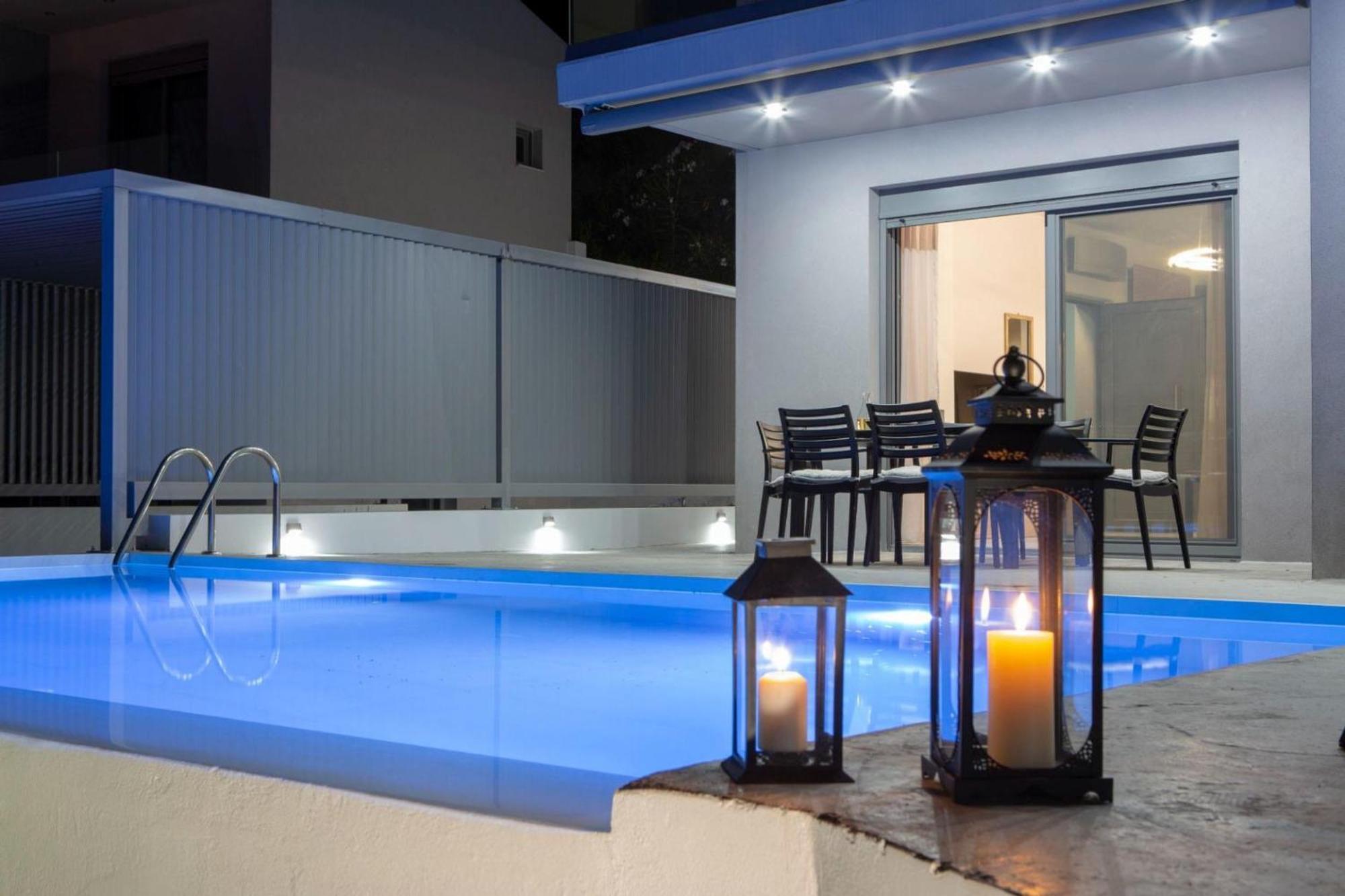 Aloft Luxury Villas Lefkada - Heated Pool Απόλπαινα Εξωτερικό φωτογραφία