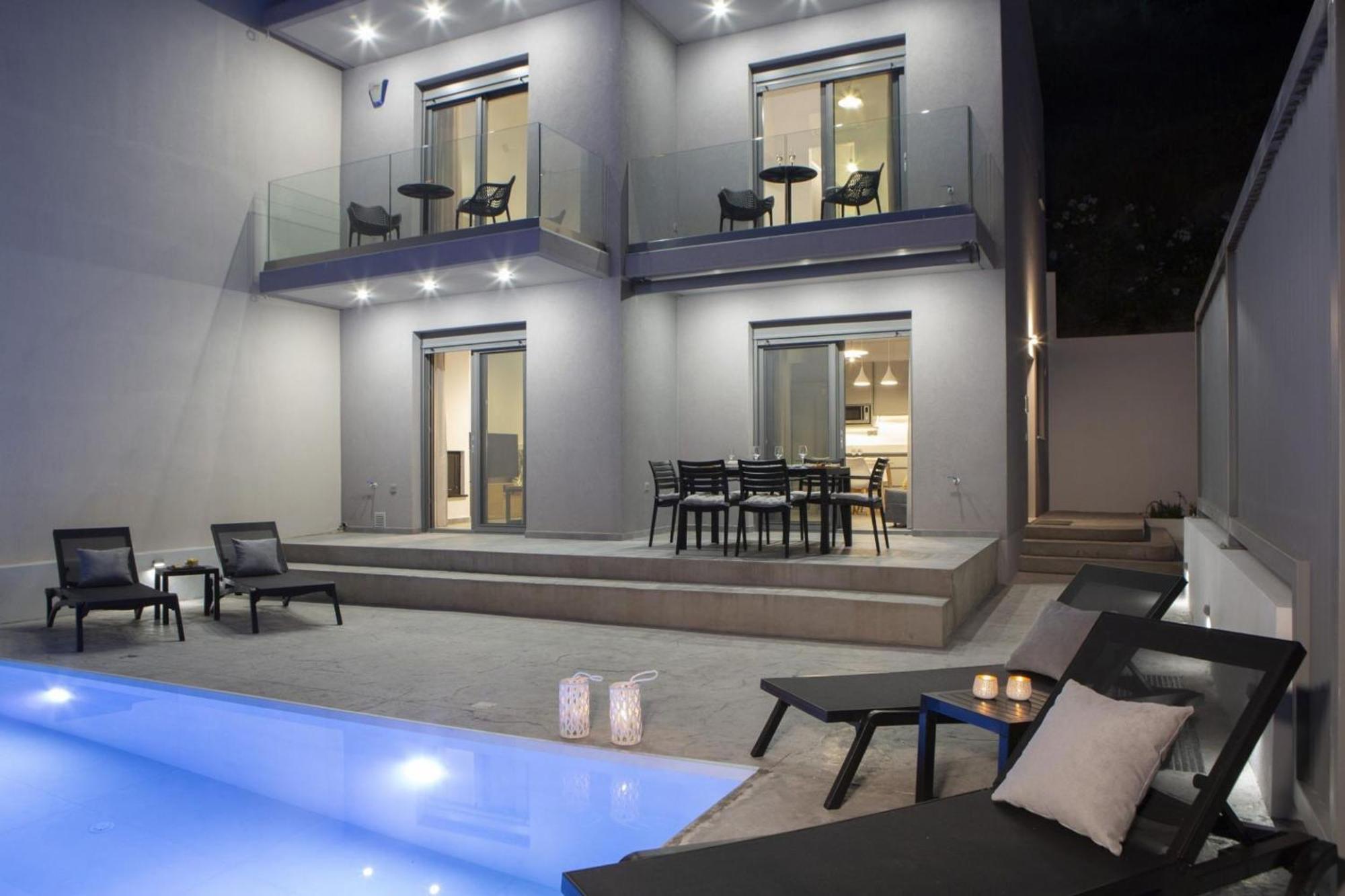 Aloft Luxury Villas Lefkada - Heated Pool Απόλπαινα Εξωτερικό φωτογραφία