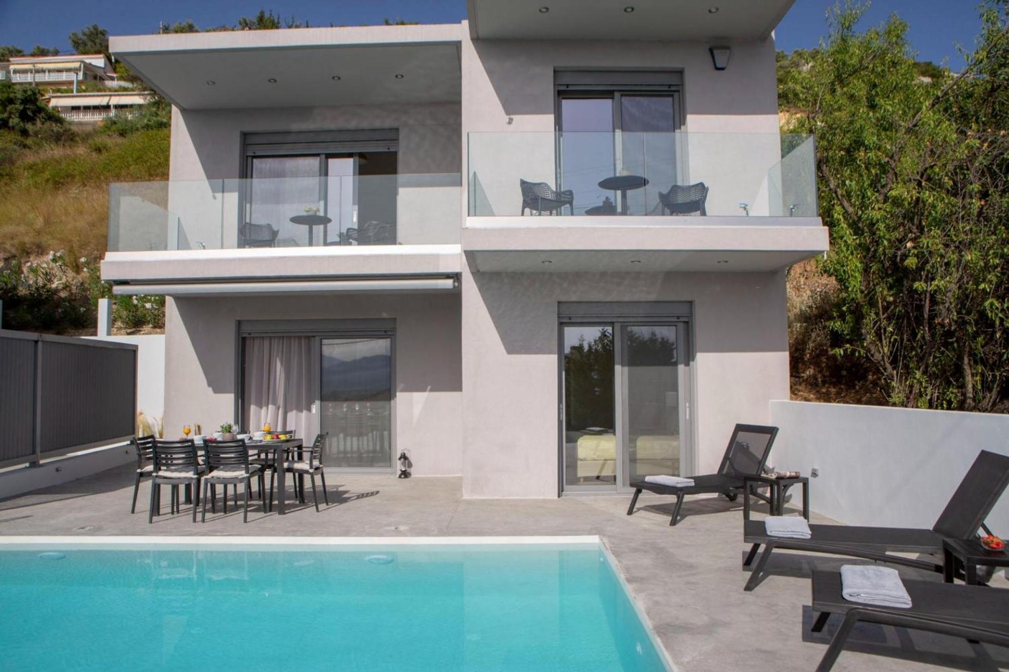 Aloft Luxury Villas Lefkada - Heated Pool Απόλπαινα Εξωτερικό φωτογραφία