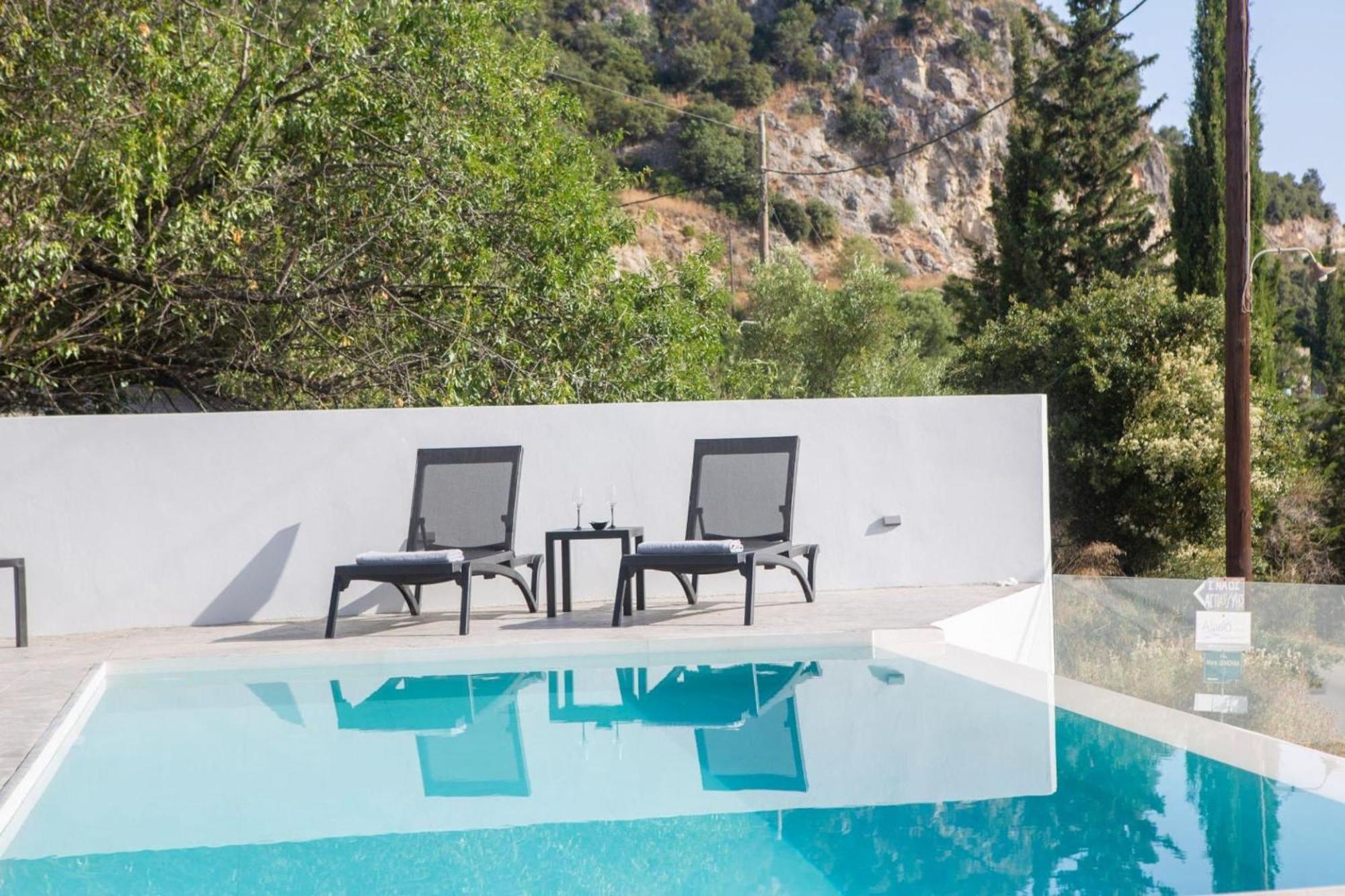 Aloft Luxury Villas Lefkada - Heated Pool Απόλπαινα Εξωτερικό φωτογραφία