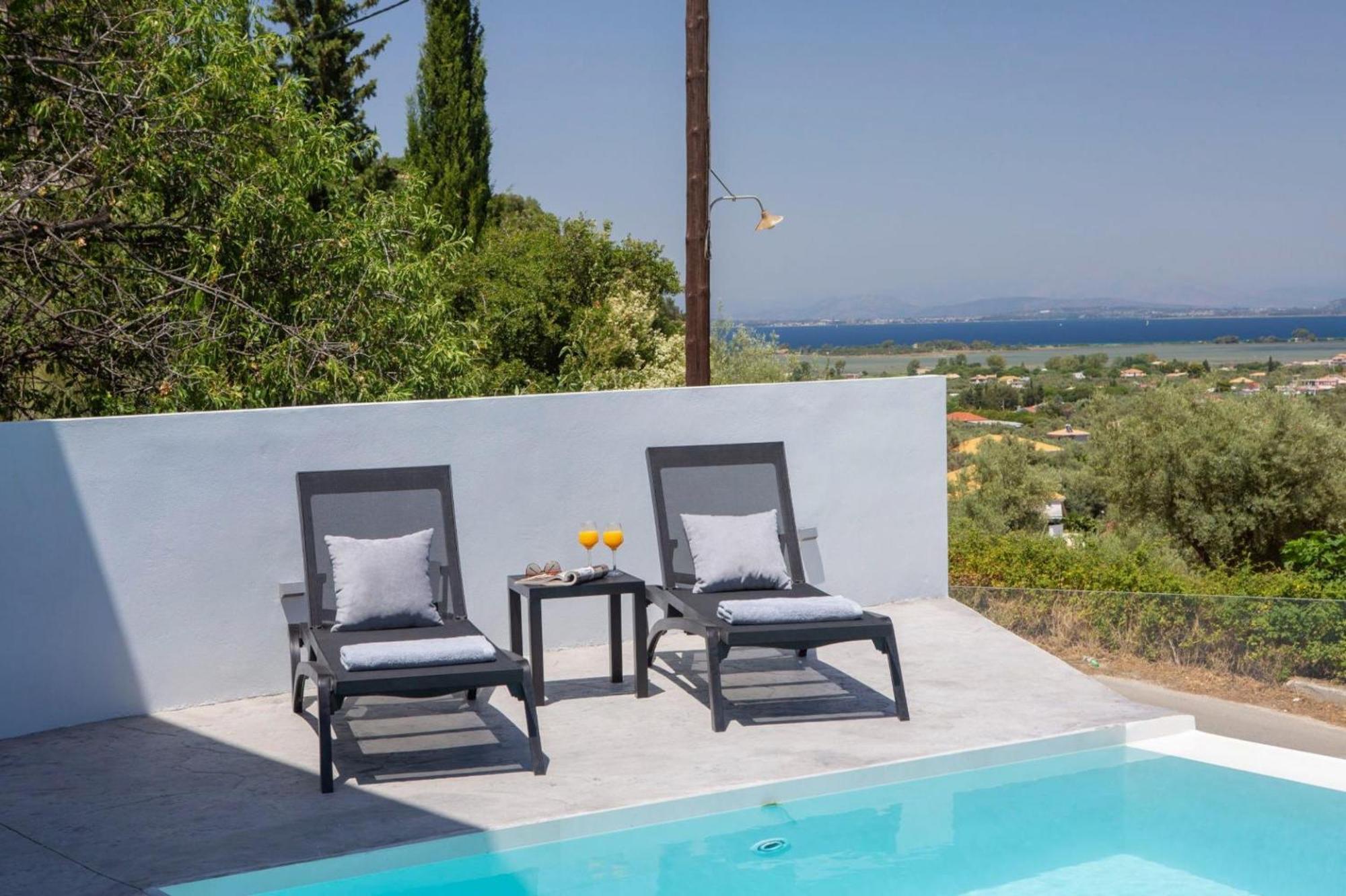 Aloft Luxury Villas Lefkada - Heated Pool Απόλπαινα Εξωτερικό φωτογραφία