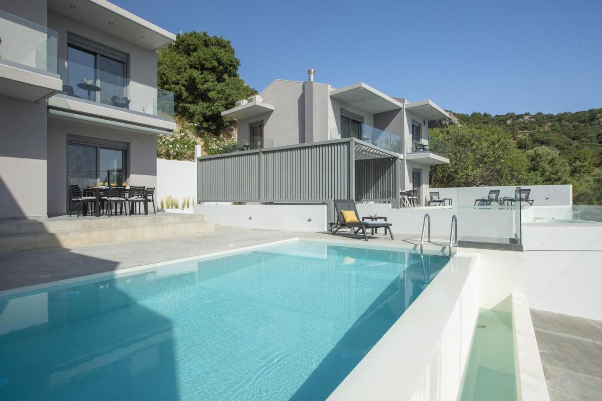 Aloft Luxury Villas Lefkada - Heated Pool Απόλπαινα Εξωτερικό φωτογραφία