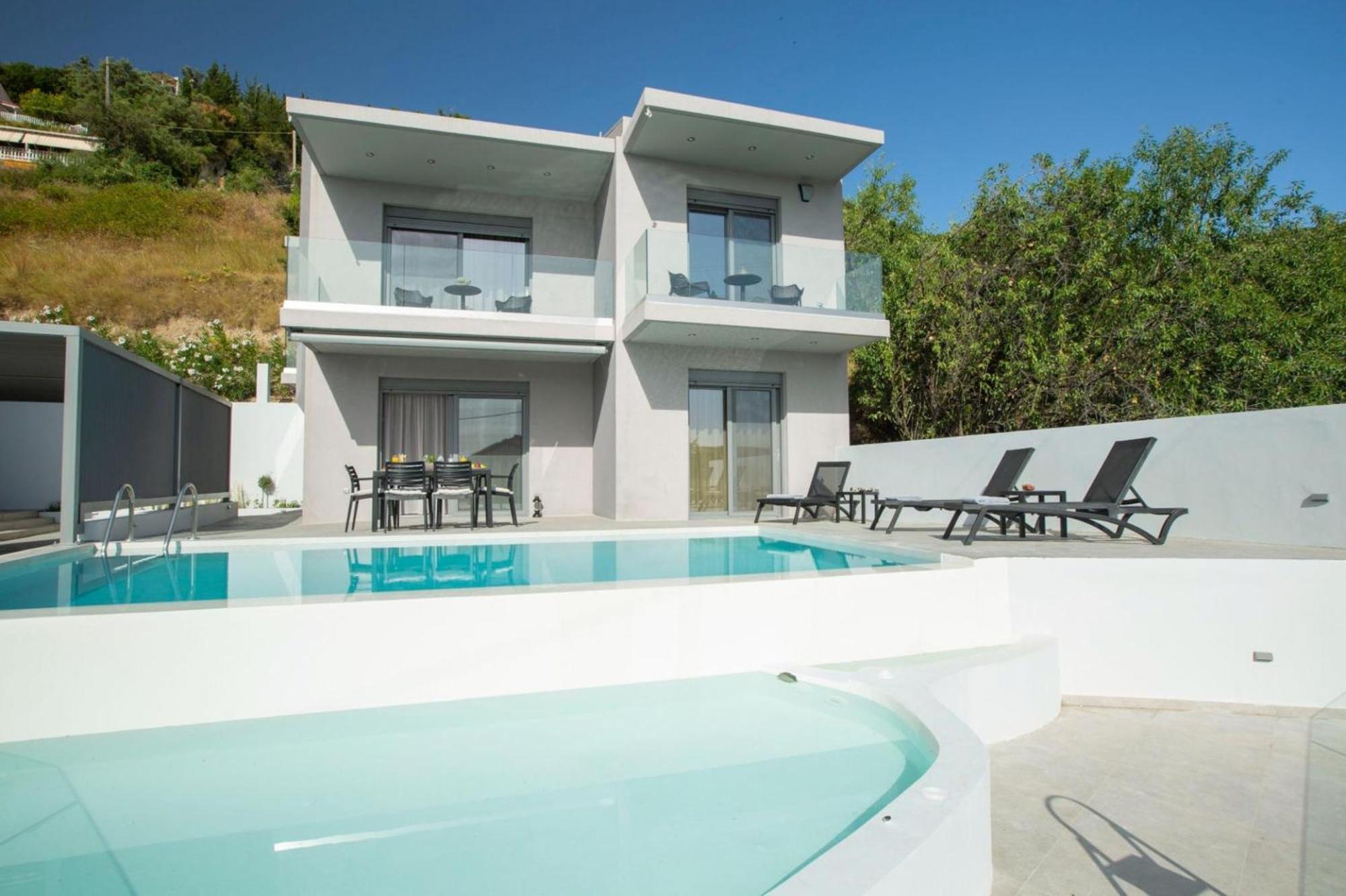 Aloft Luxury Villas Lefkada - Heated Pool Απόλπαινα Εξωτερικό φωτογραφία